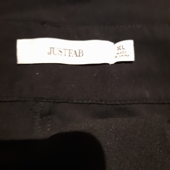 Black Paper bag pants - Picture 2 of 2